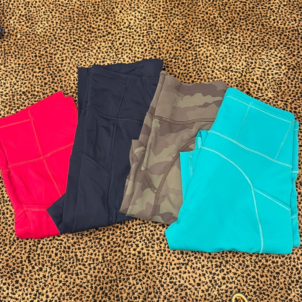 Lululemon Fast and Free High Rise Running Tights